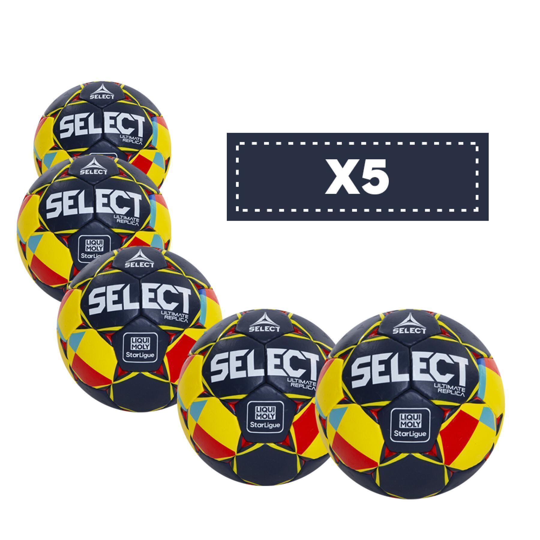 Lot de 5 Ballons Select Ultimate LNH Replica 2021/22