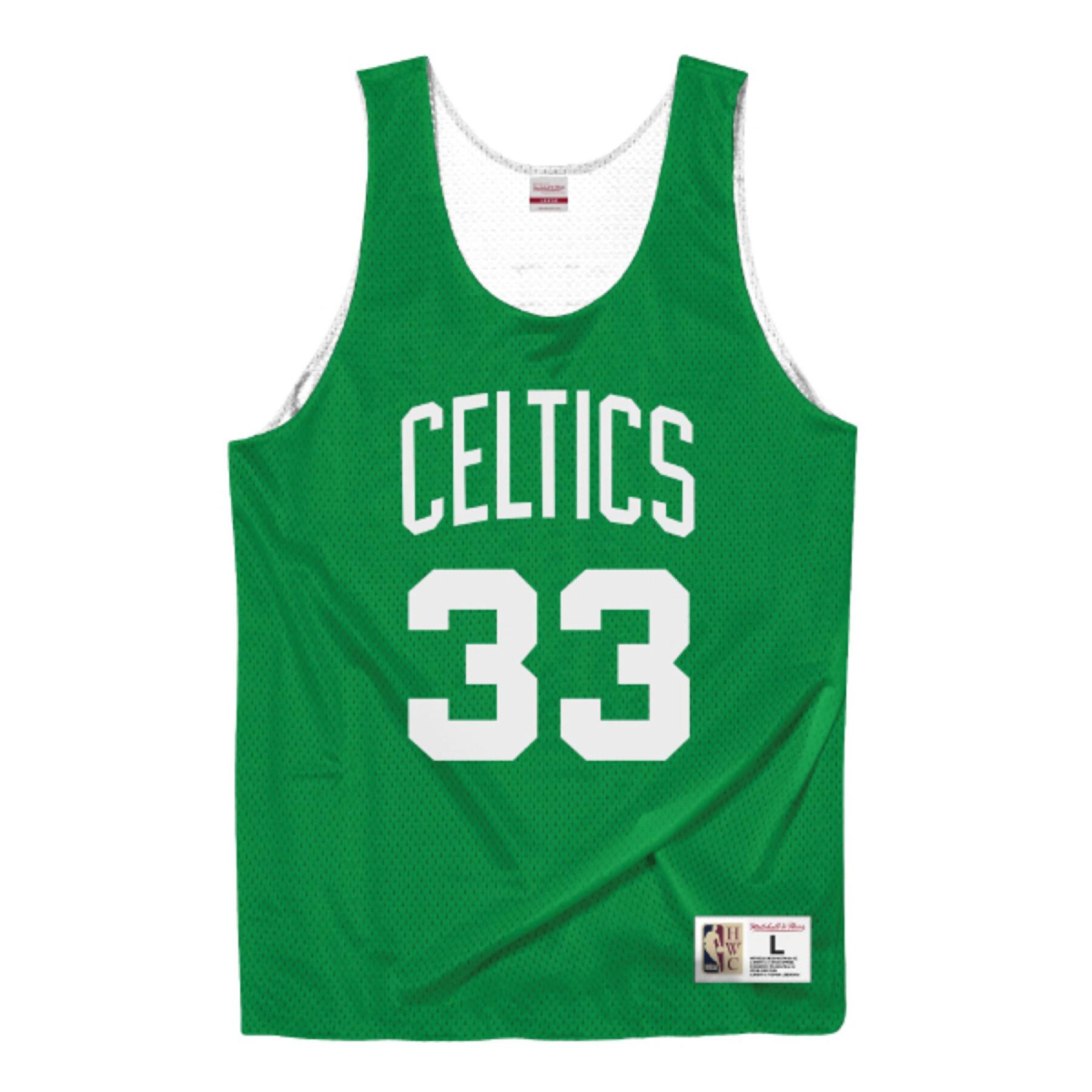 Maillot reversible Boston Celtics Larry Bird 