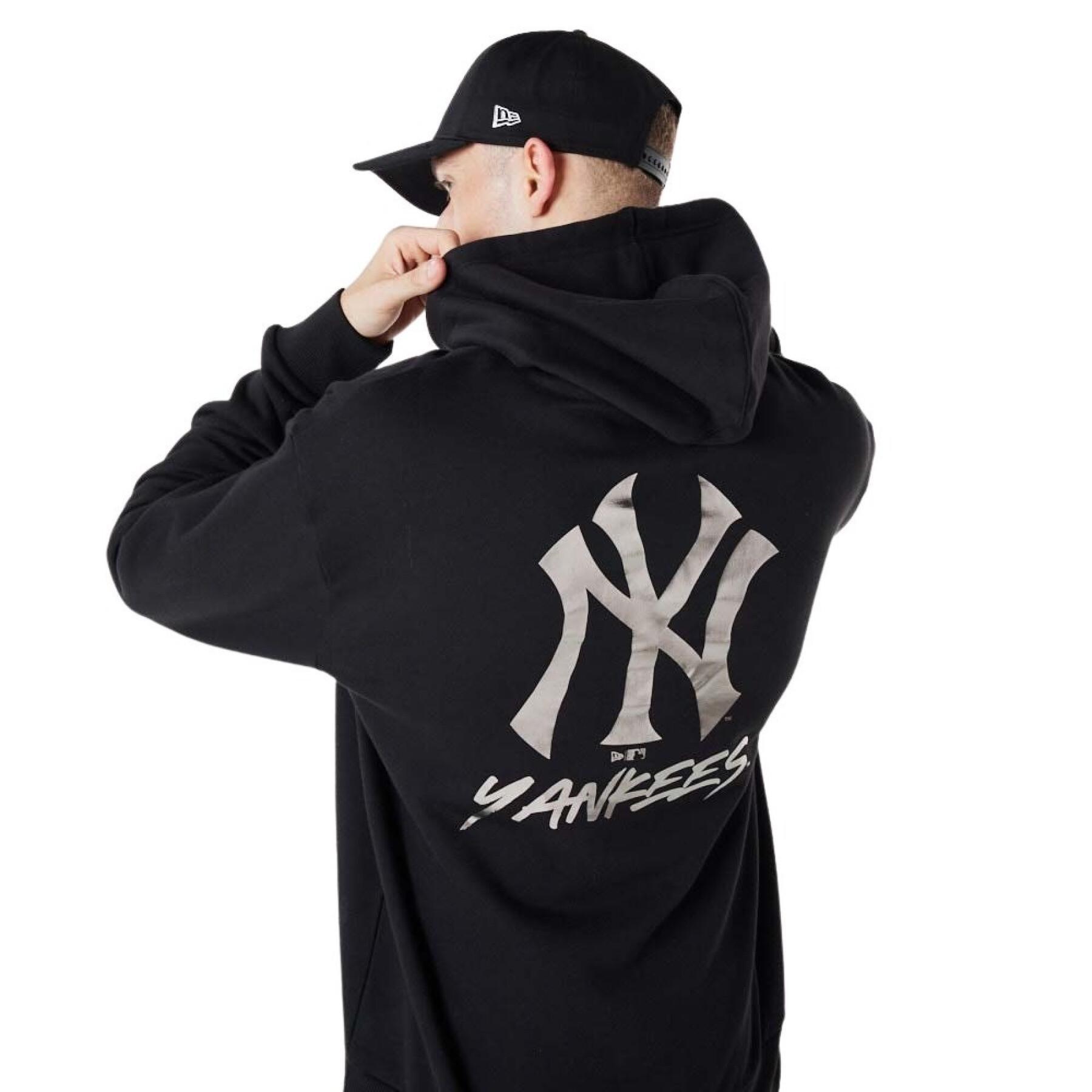 Sweatshirt à capuche New York Yankees BP Metallic