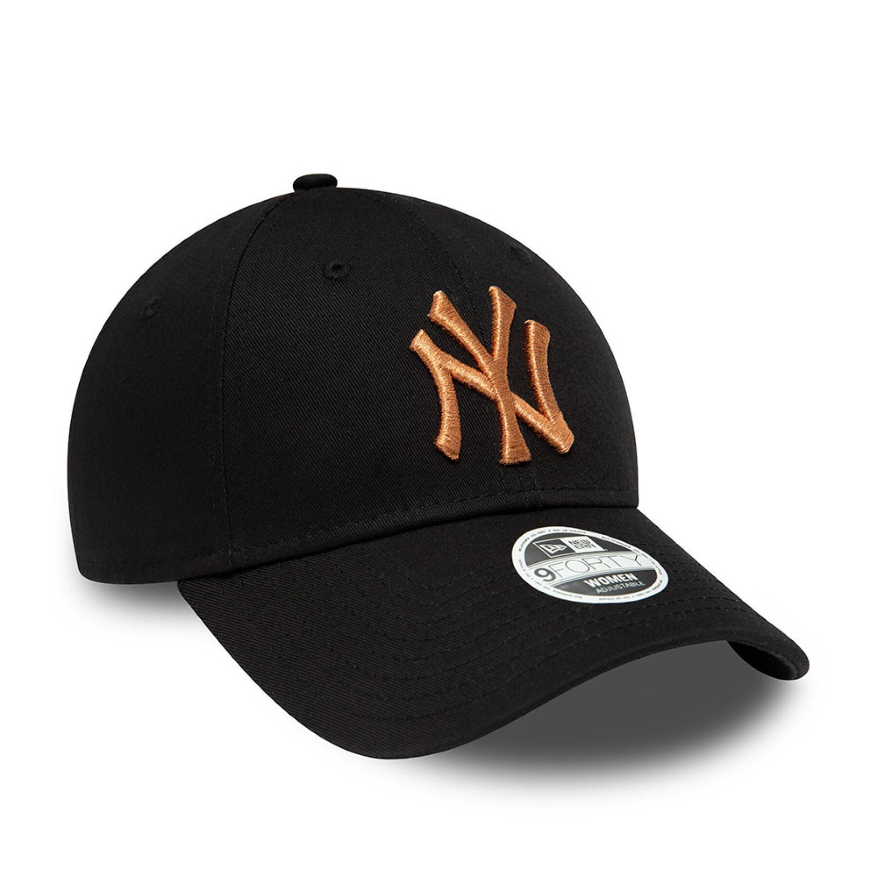 Casquette femme New York Yankees Metallic Logo