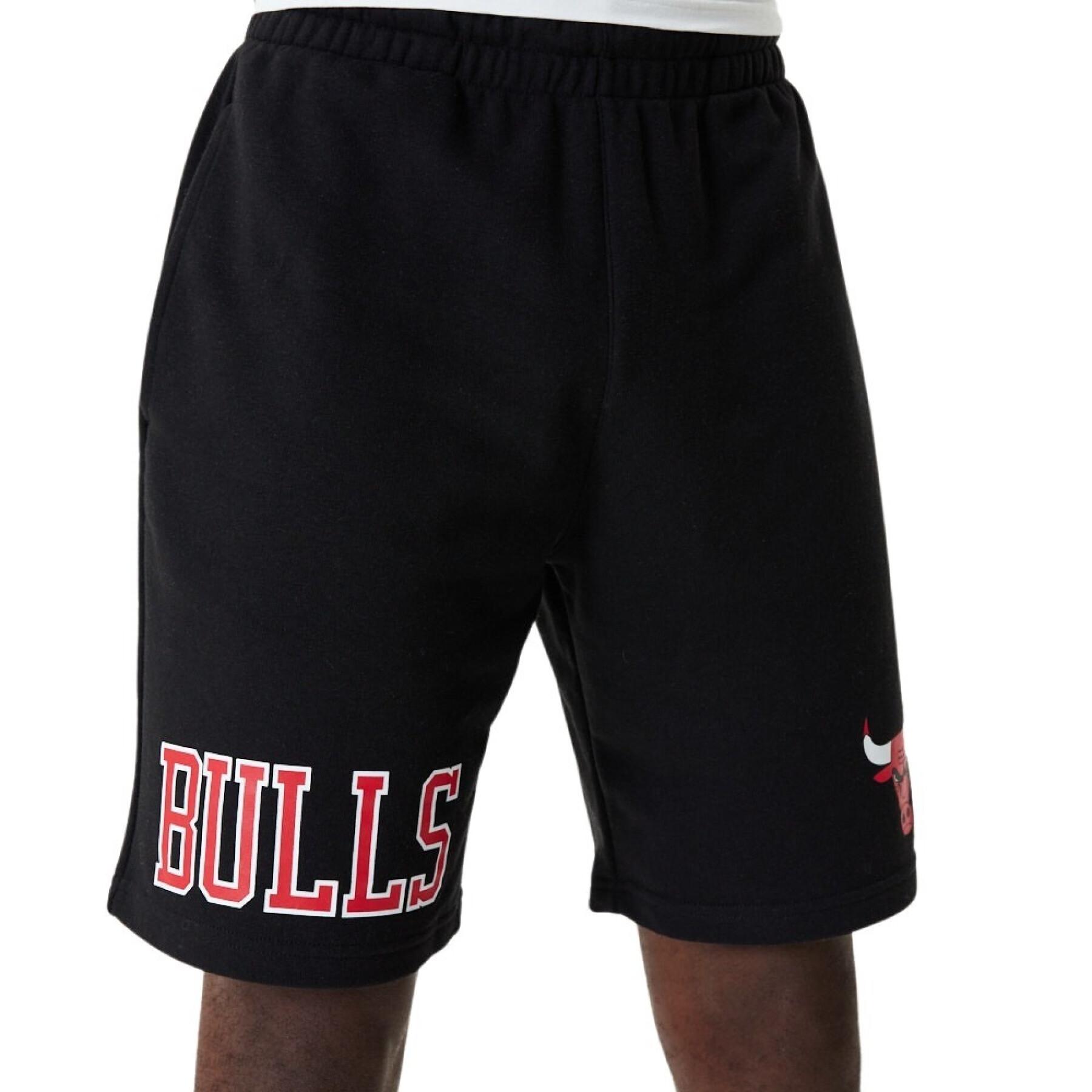 Short Chicago Bulls NBA Team Logo