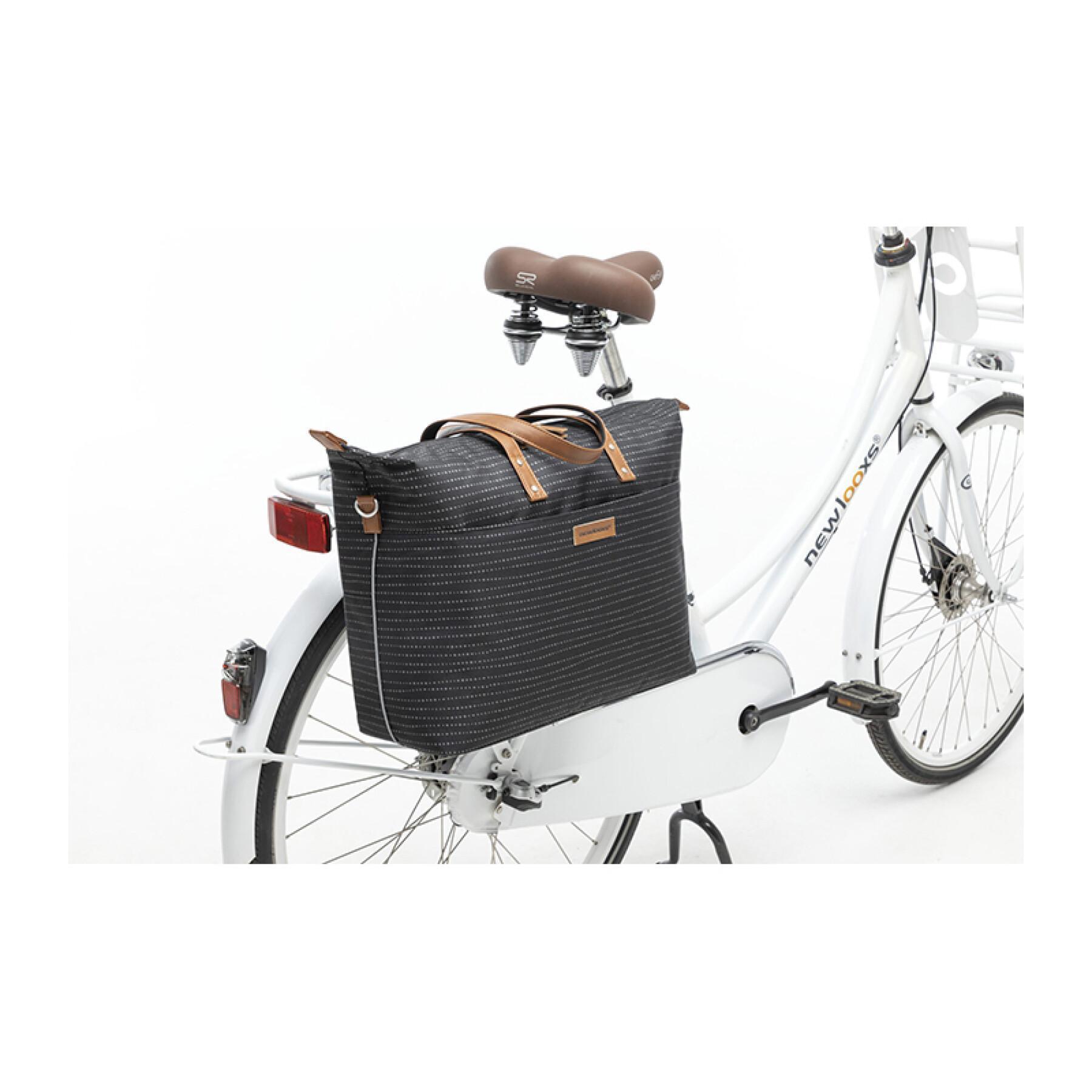 Sacoche porte-bagage vélo imperméable en polyester avec réfléchissant New Looxs Tendo Nomi