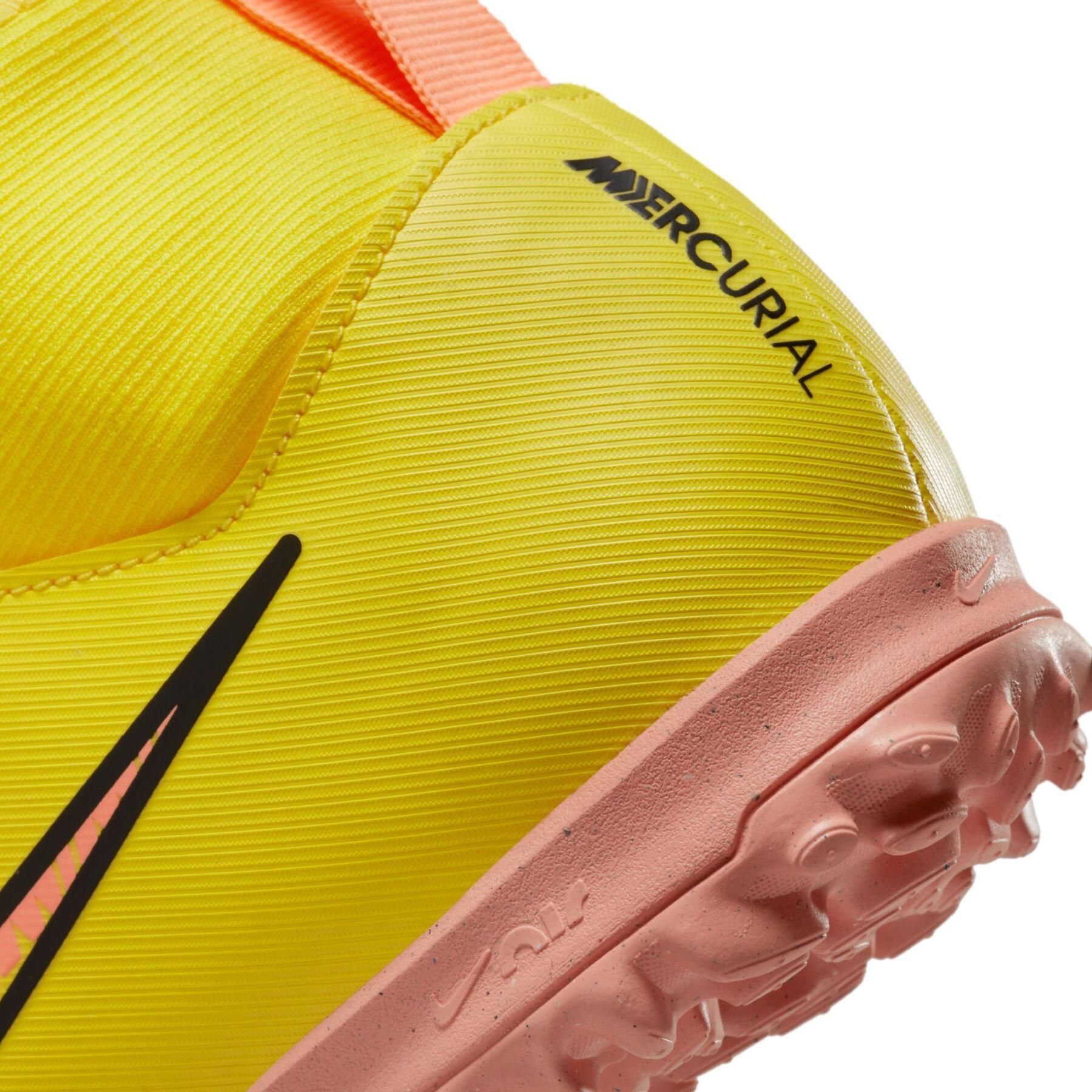 Chaussures de football enfant Nike Zoom Mercurial Superfly 9 Academy TF - Lucent Pack