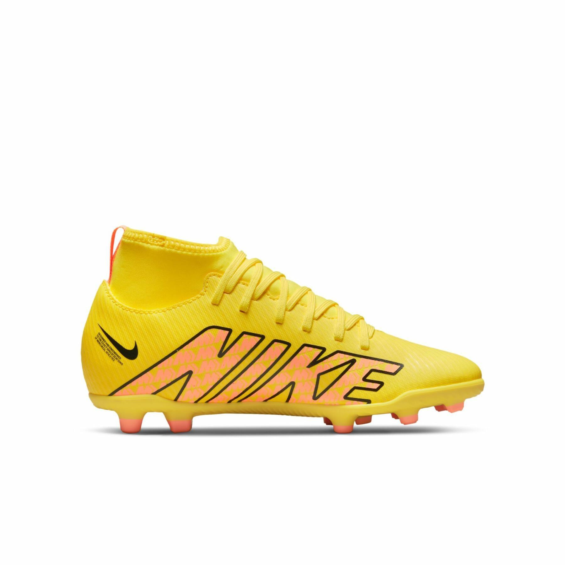 Chaussures de football enfant Nike Mercurial Superfly 9 Club FG/MG - Lucent Pack