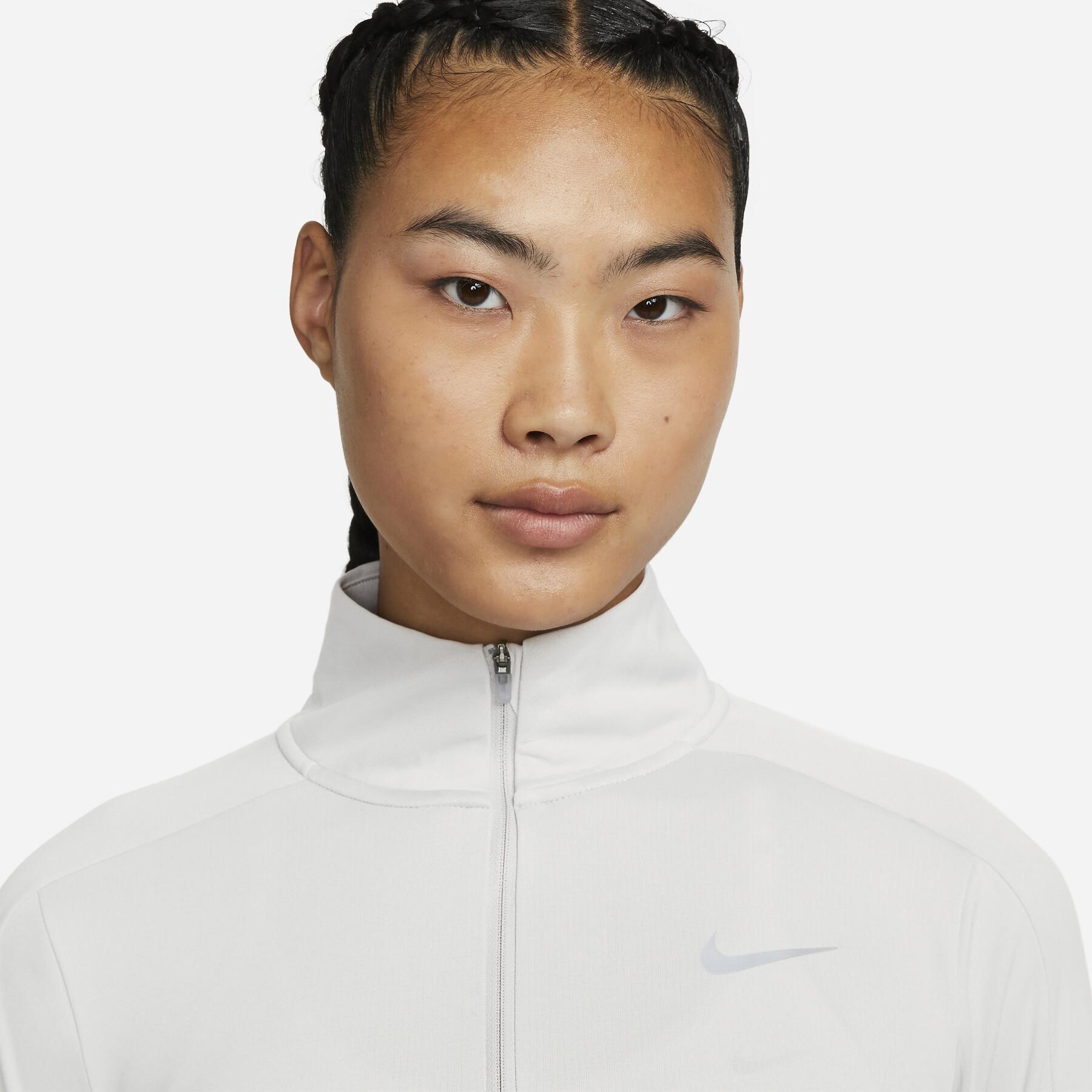 Sweatshirt demi-zip femme Nike Dri-FIT Pacer