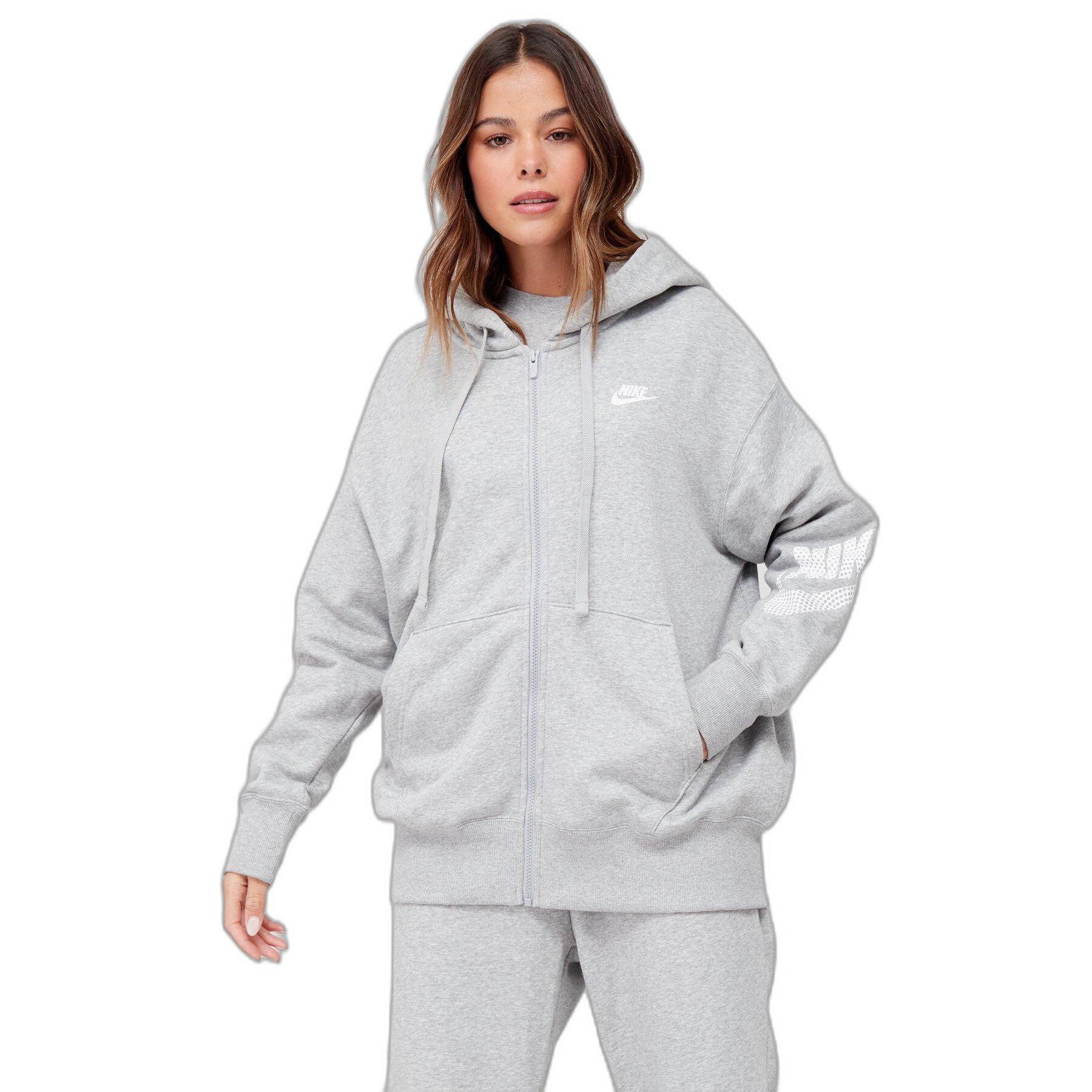 Sweatshirt à capuche zippé femme Nike Fleece DNC