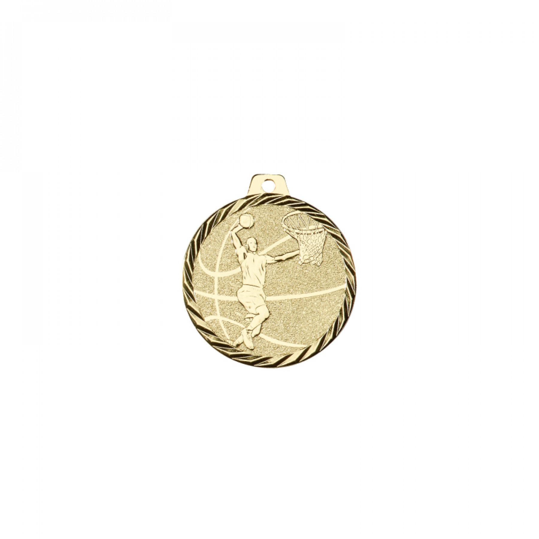 Médaille NZ Basket-Ball doré