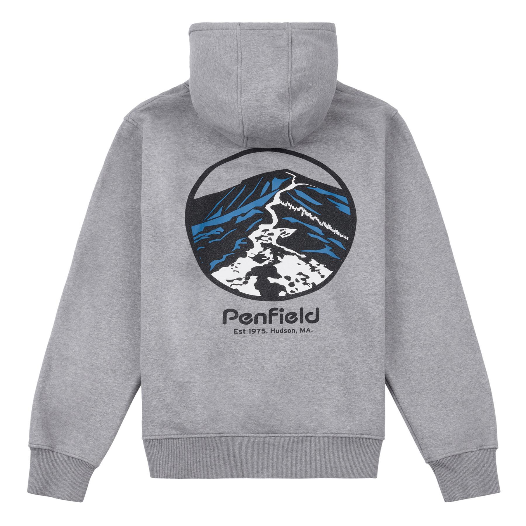 Sweatshirt à capuche Penfield Ridge Trail Back Graphic