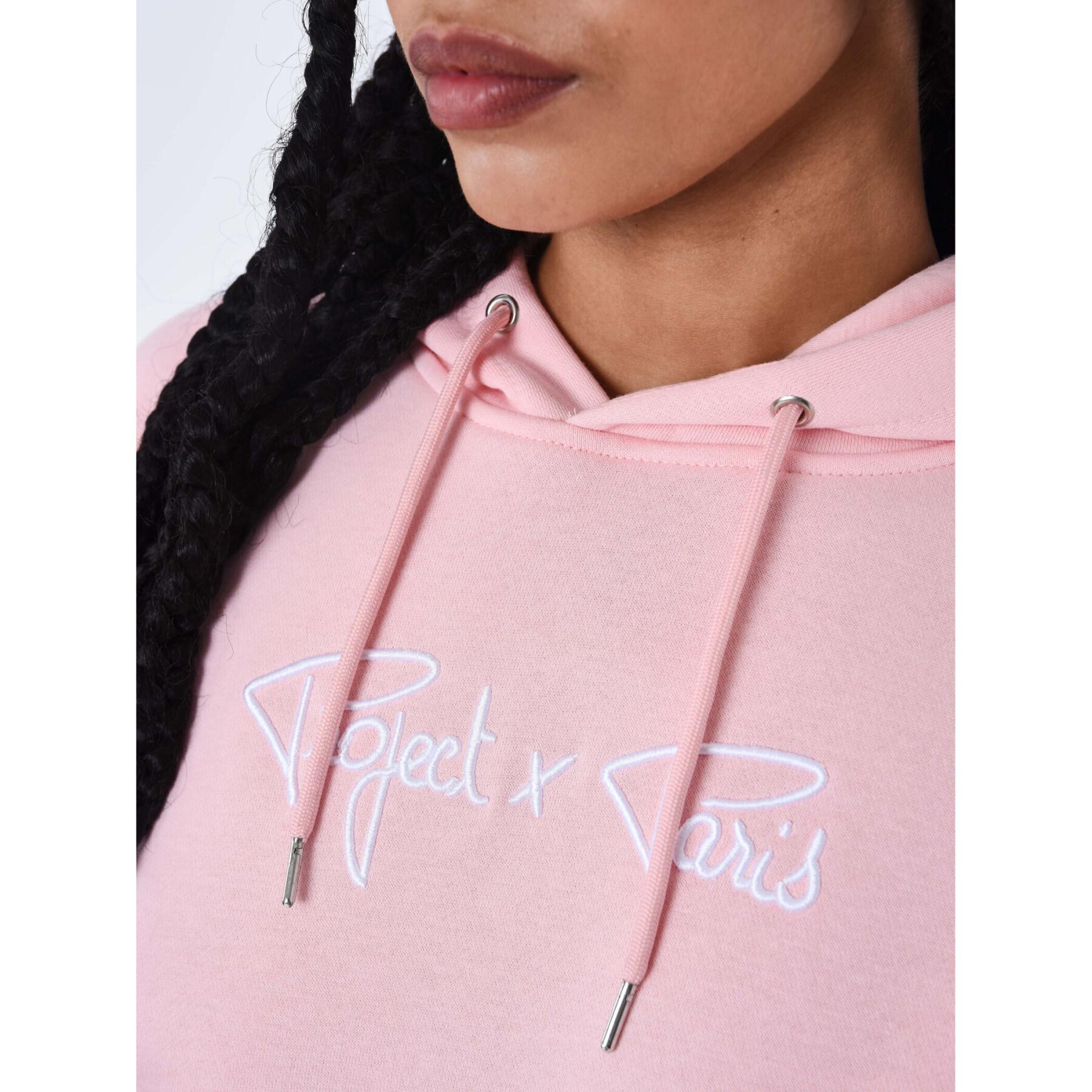 Sweatshirt à capuche signature femme Project X Paris