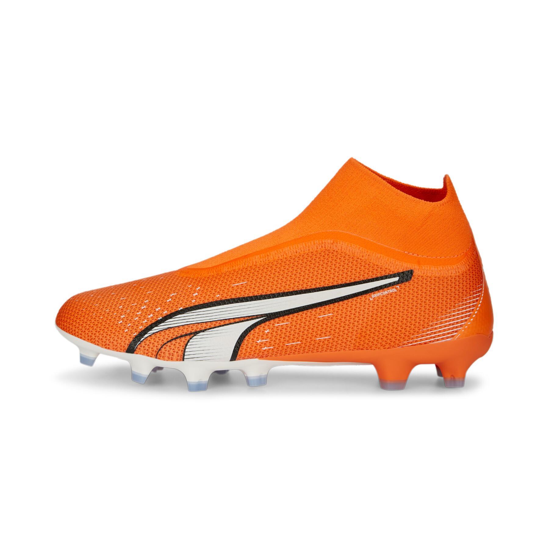 Chaussures de football sans lacets Puma Ultra Match FG/AG