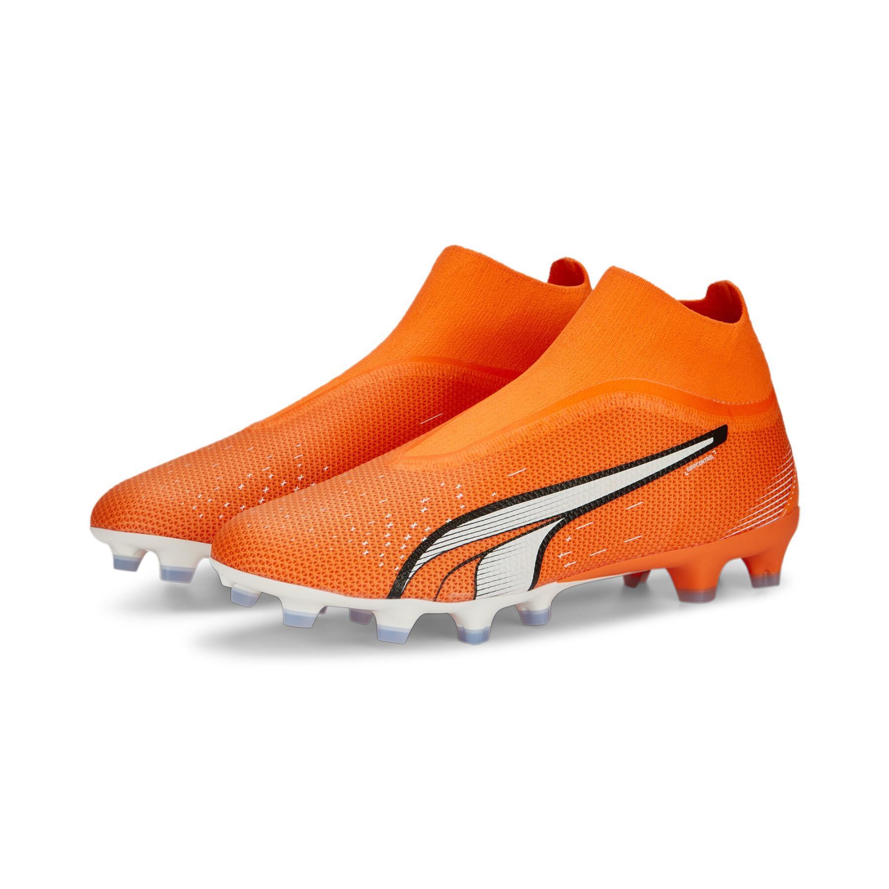 Chaussures de football sans lacets Puma Ultra Match FG/AG