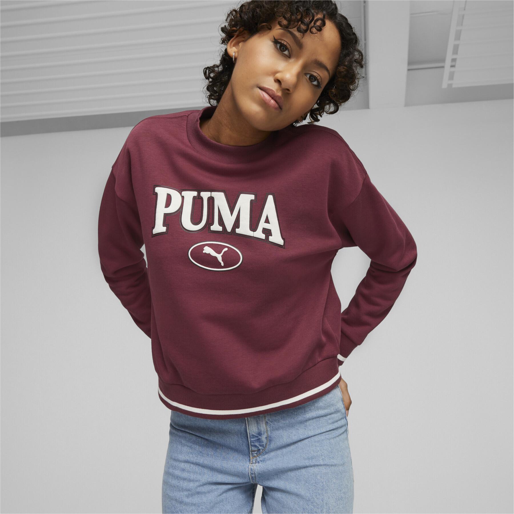 Sweatshirt femme Puma Squad crew fl