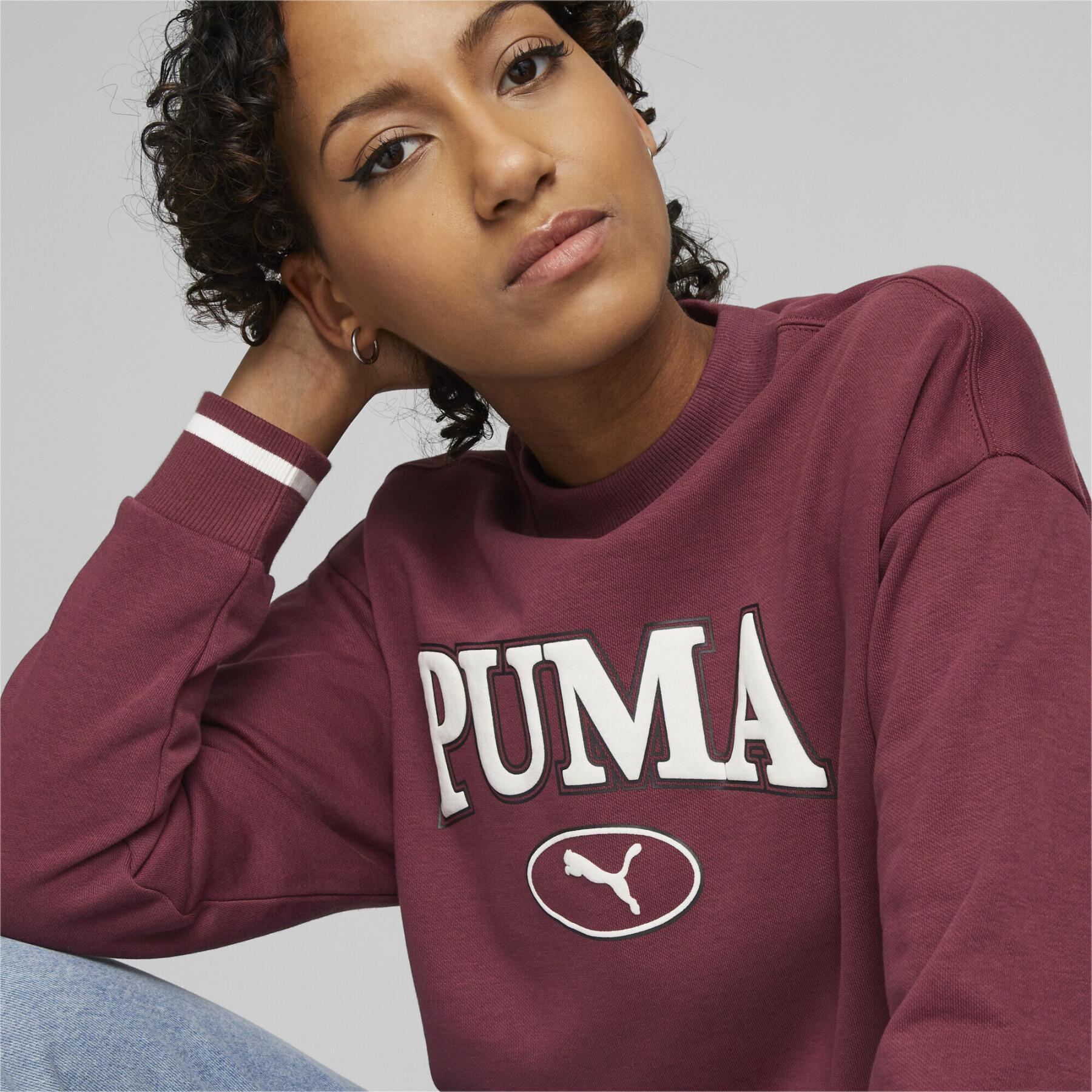 Sweatshirt femme Puma Squad crew fl