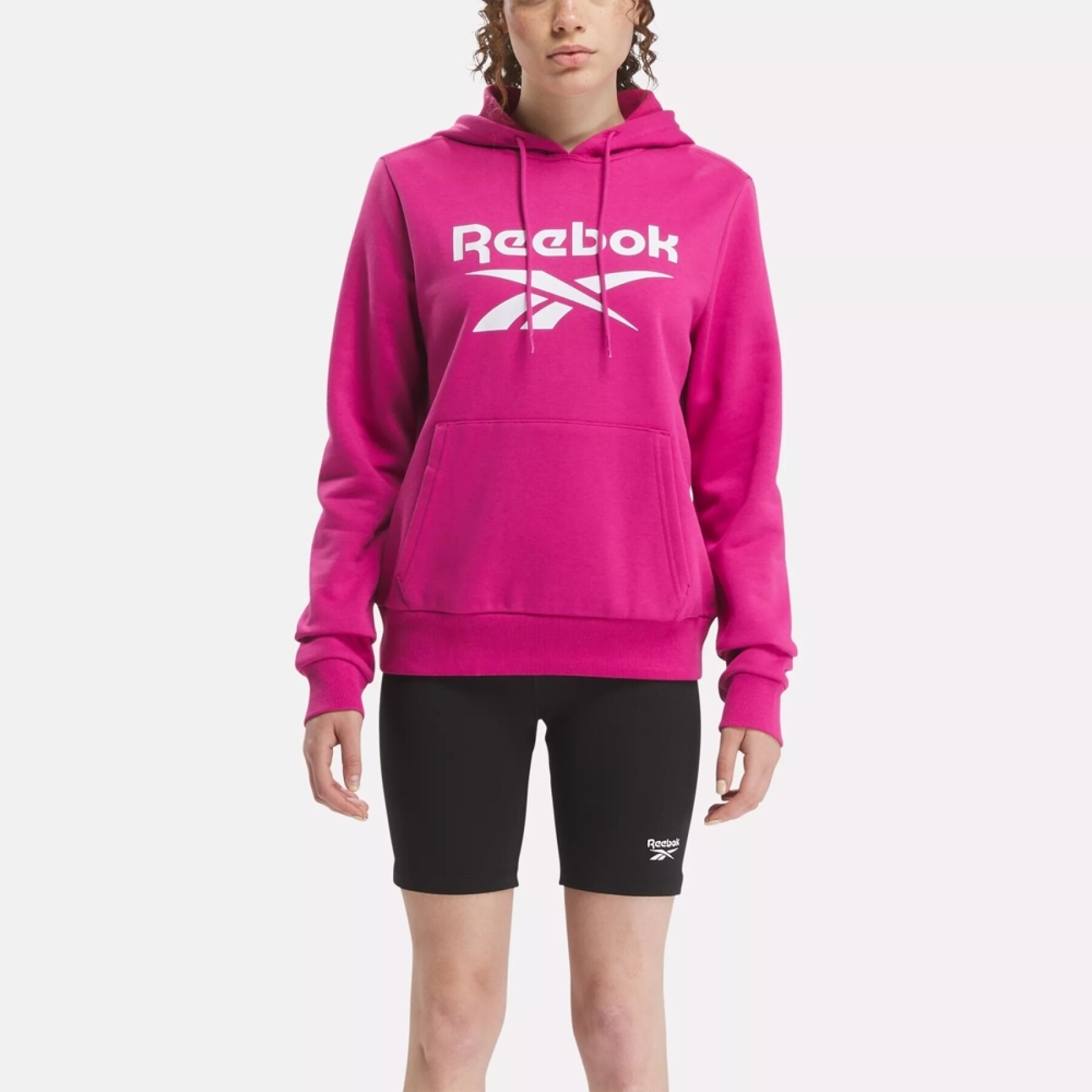 Sweatshirt à capuche femme Reebok Identity Big Logo
