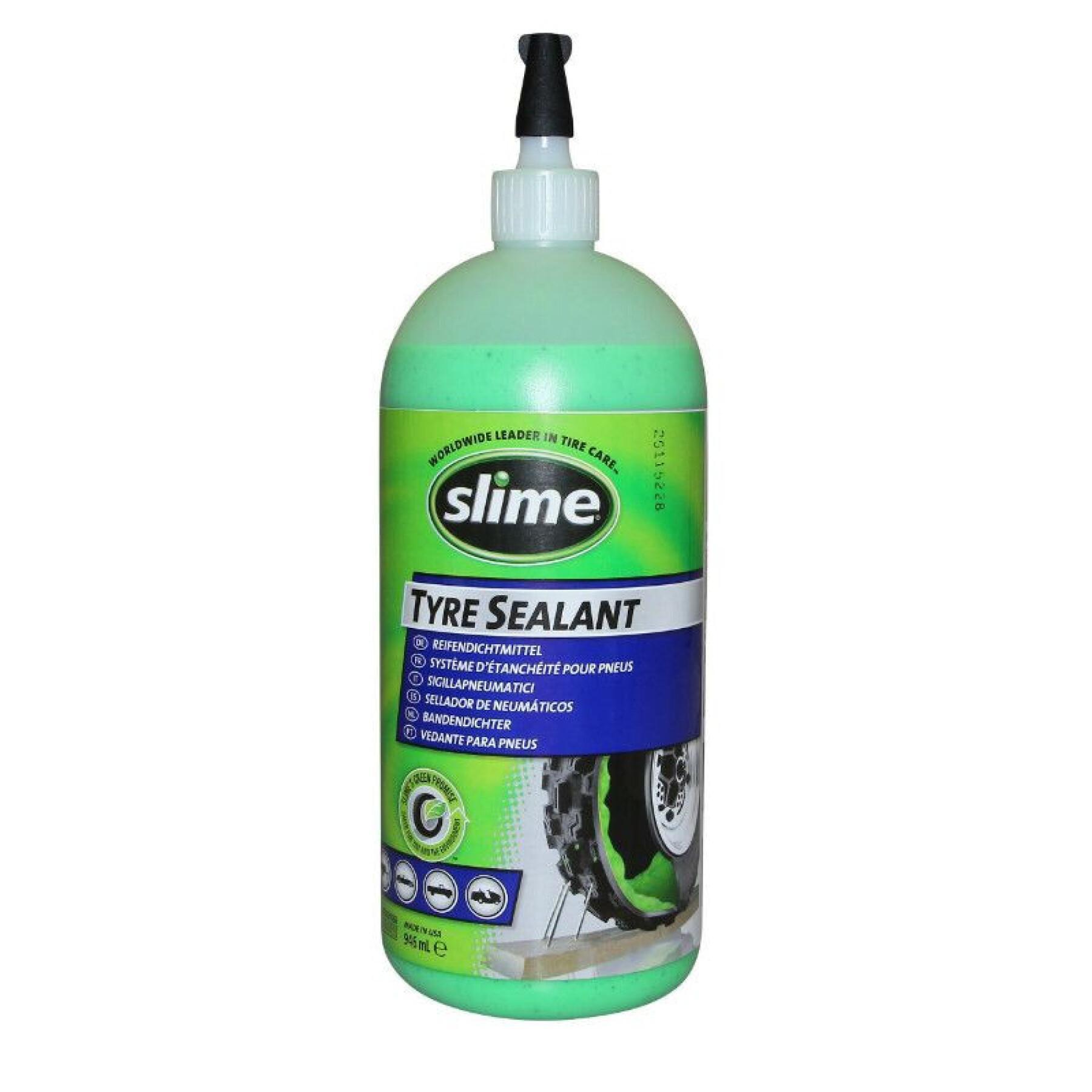 Liquide anti-crevaison préventif pour pneu tubeless Slime