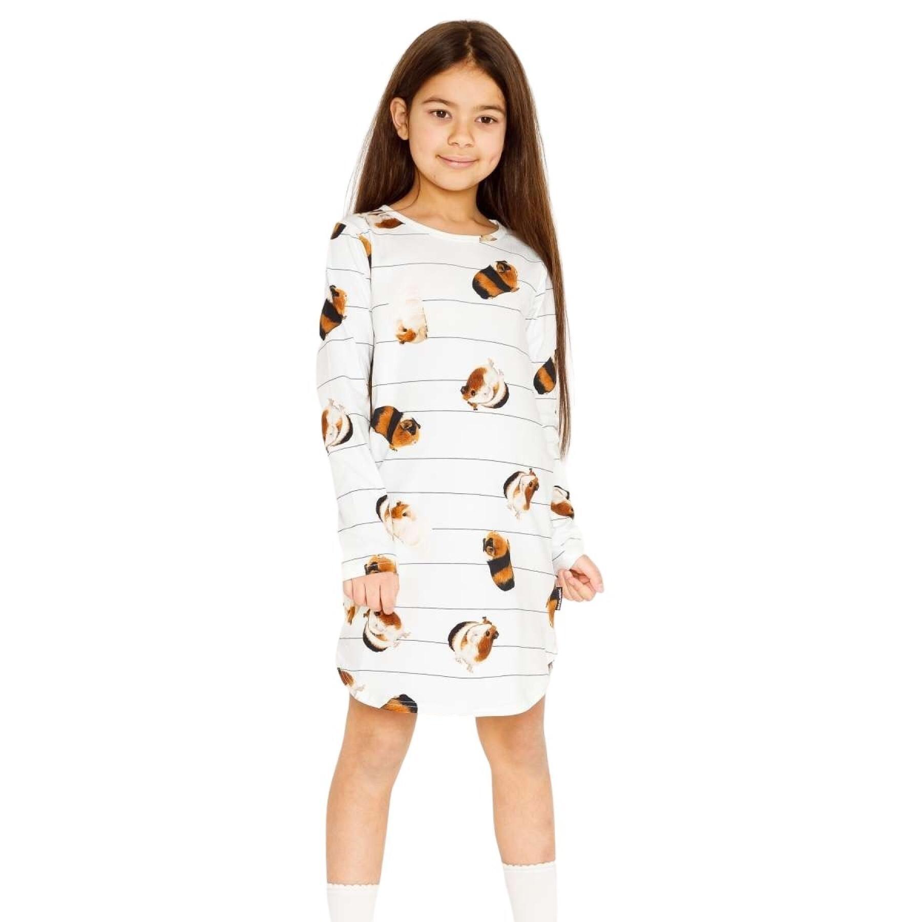 Robe manches longues fille Snurk Cavia Gots