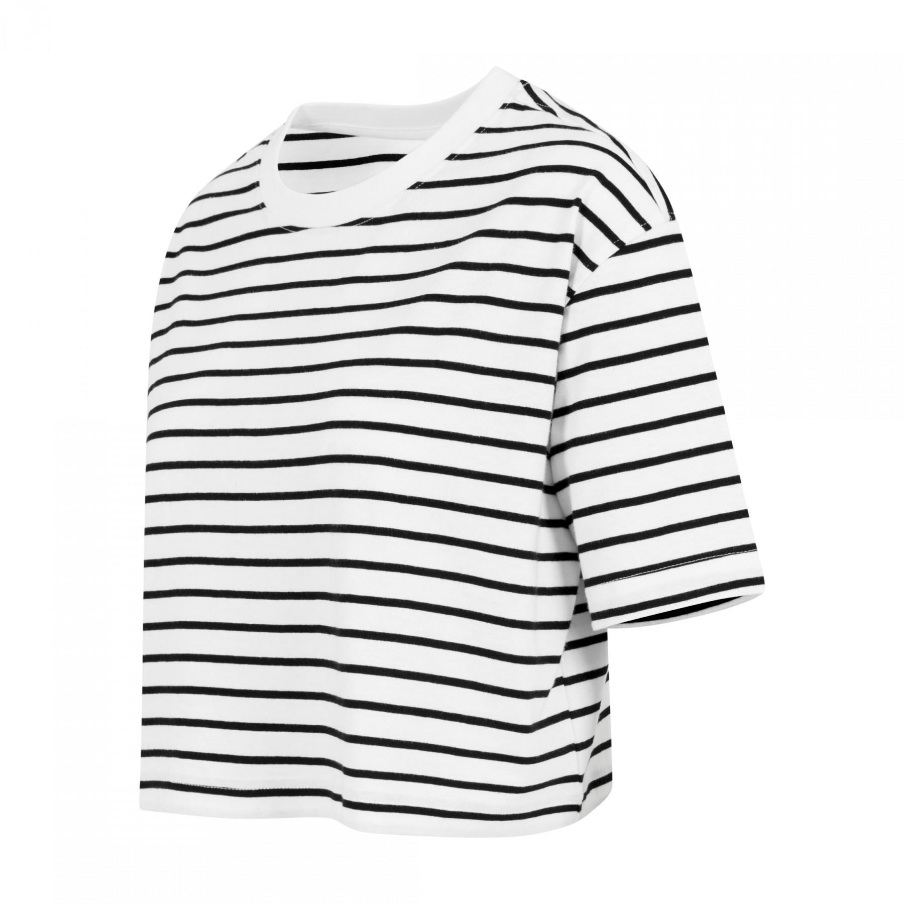 T-shirt femme Urban Classic Striped Oversized