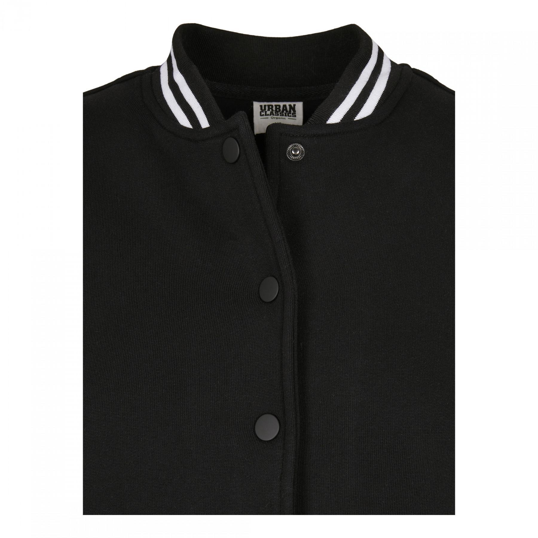 Veste Teddy collège femme sustainable Urban Classics recyclable