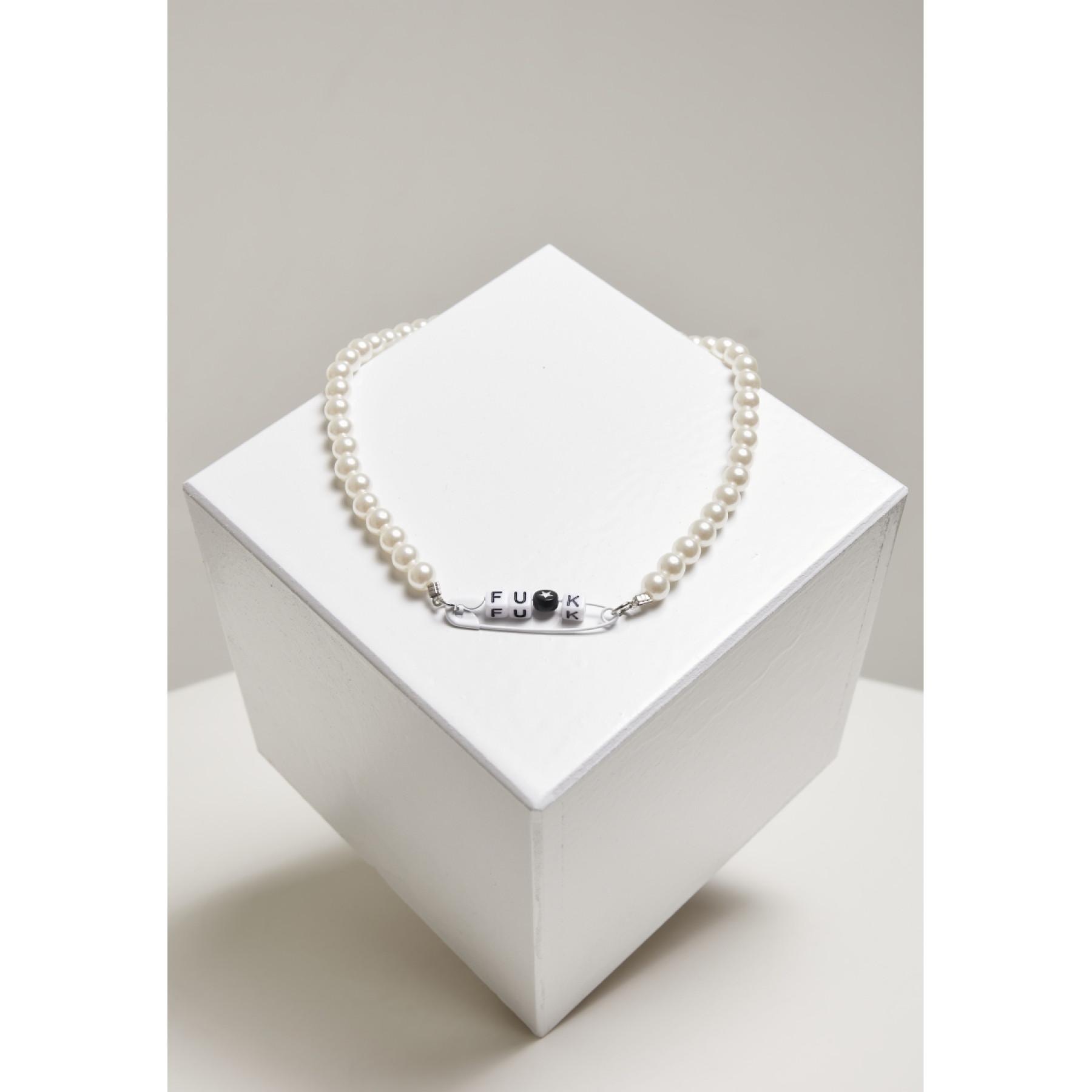 Collier Urban Classics pearl fuck necklace