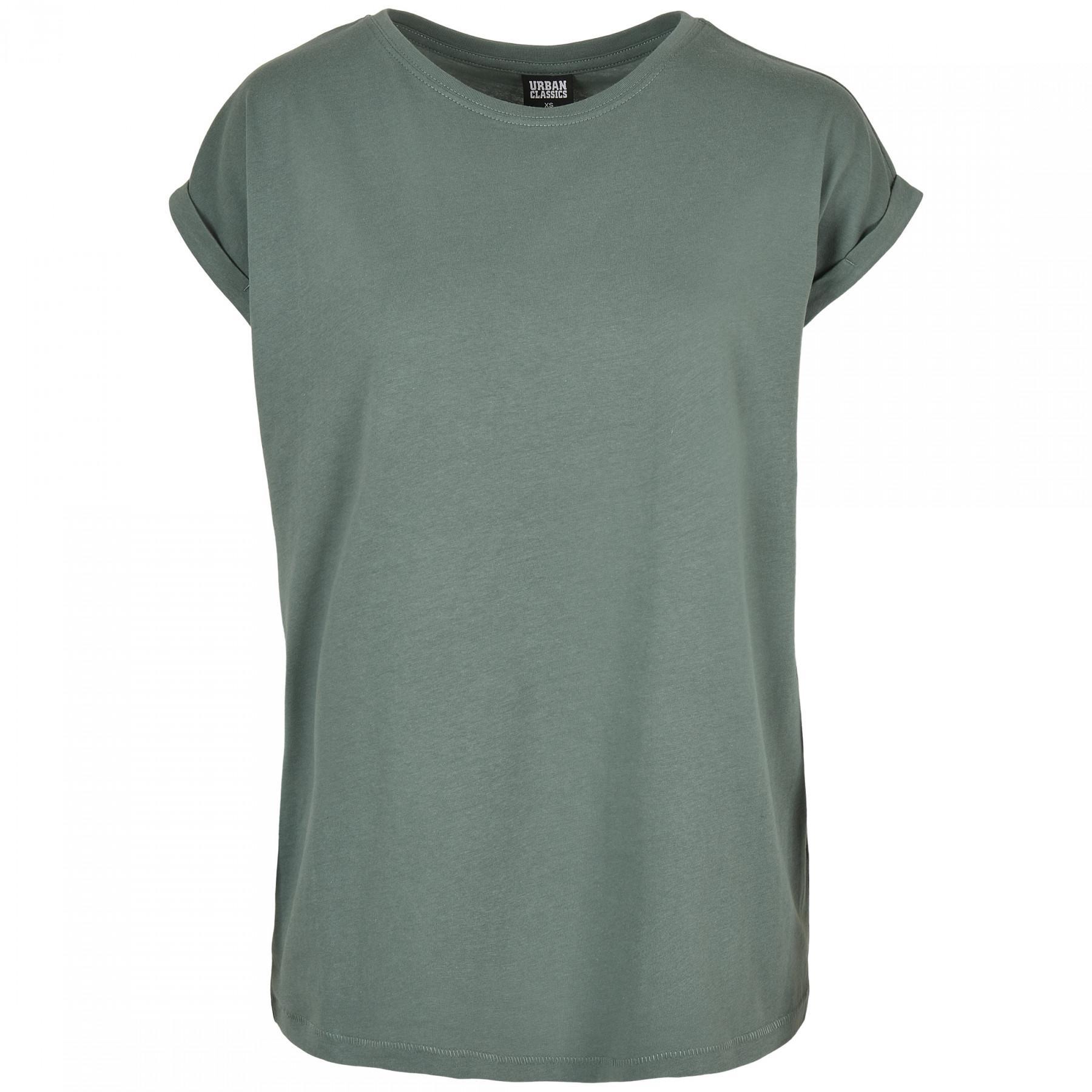 T-shirt femme Urban Classics Extended Shoulder Tee