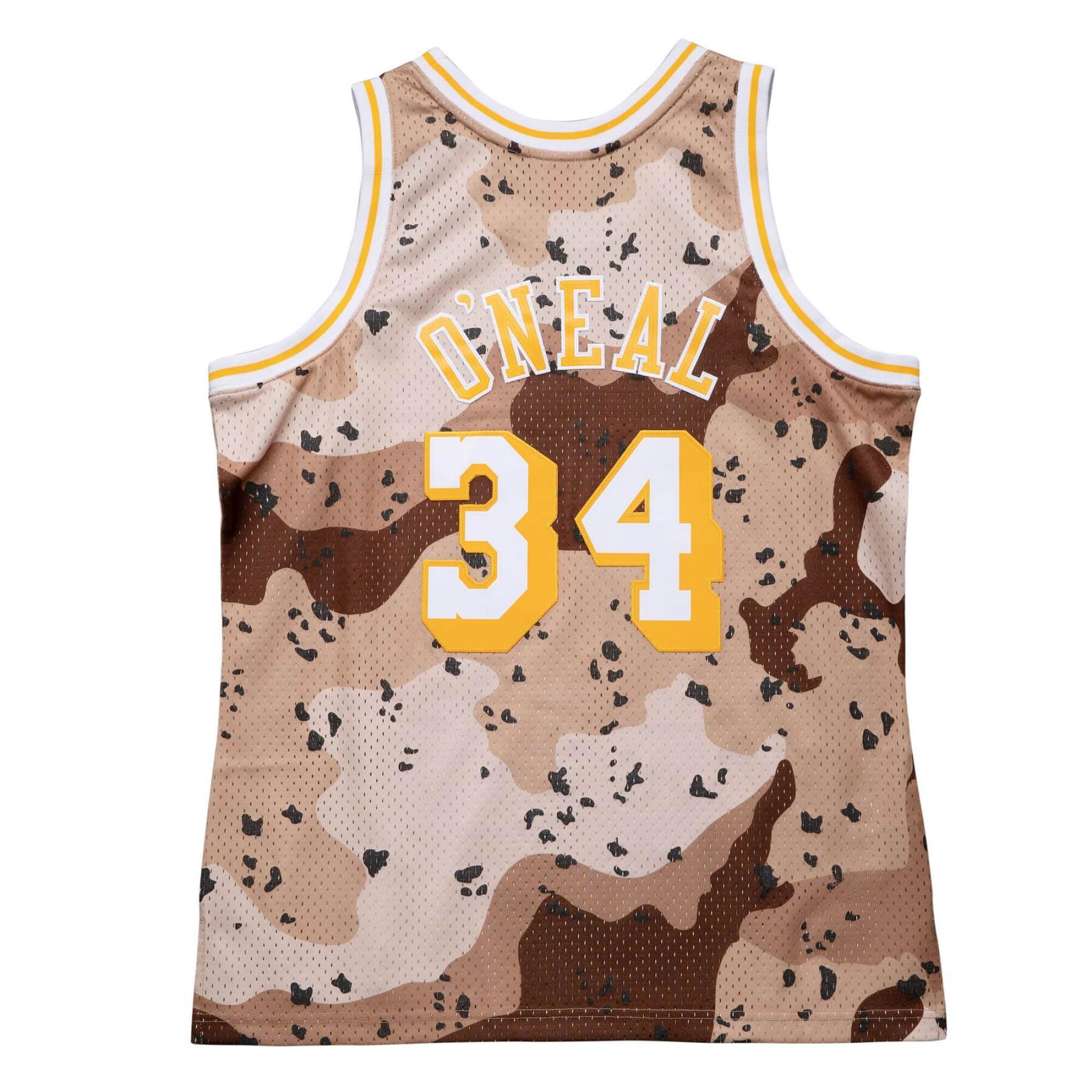 Maillot NBA Shaquille O'Neal Los Angeles Lakers 1996 Swingman