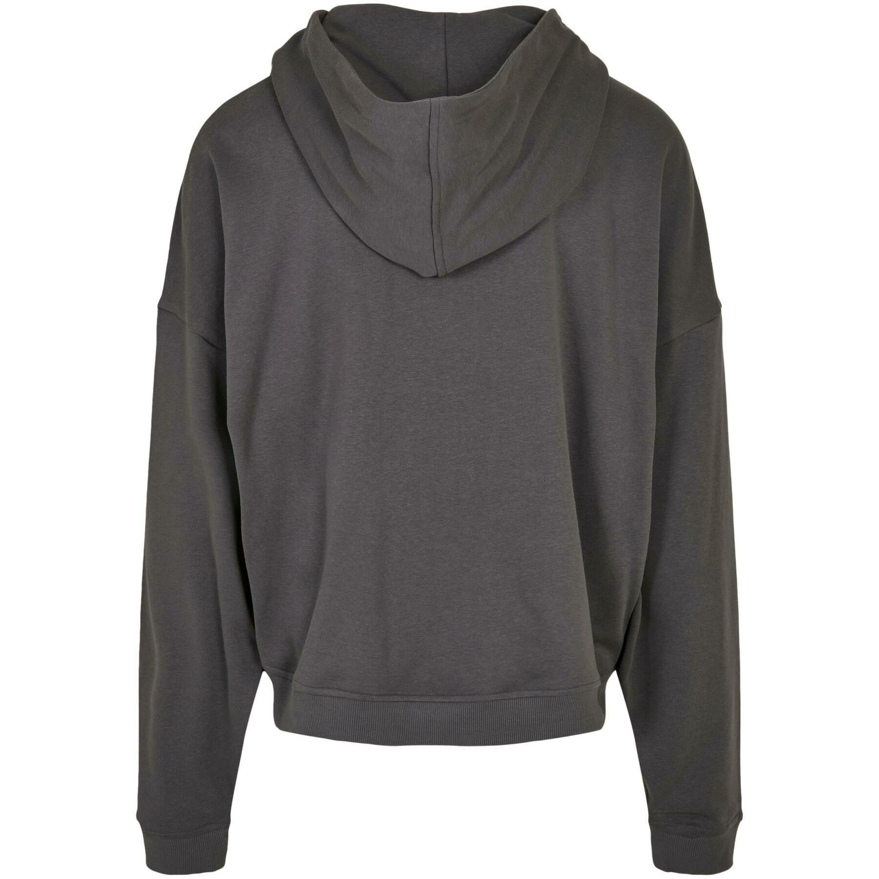 Sweatshirt à capuche zippé Urban Classics Organic 90's