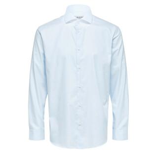 Chemise manches longues Selected slim Ethan cut away