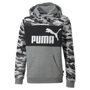 Sweatshirt à capuche enfant Puma Essentiel Camo