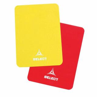 Cartons d'arbitrage Select (rouge & jaune)