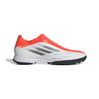 Chaussures de football adidas X Speedflow.3 Laceless TF - Whitespark