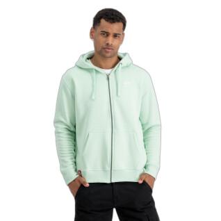 Sweatshirt à capuche zippé Alpha Industries Basic SL