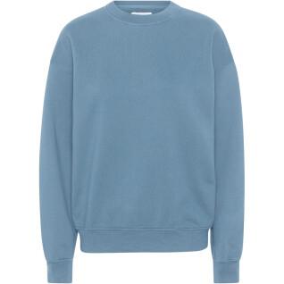 Sweatshirt col rond Colorful Standard Organic oversized stone blue
