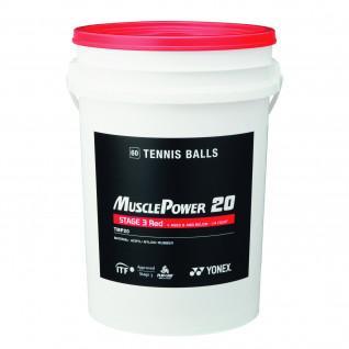 Baril balles tennis Yonex TMP-20 x60