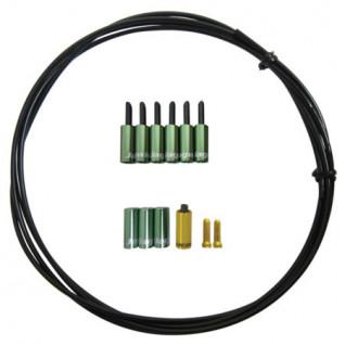 Kit câble de frein Jagwire Universal Pro 4mm Solid Colour-Cash Green