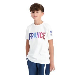 T-shirt enfant Le Coq Sportif Paris 2024 N° 1