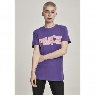 T-shirt femme Mister Tee peace