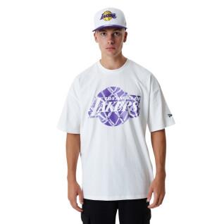 T-shirt Los Angeles Lakers NBA Infill Logo