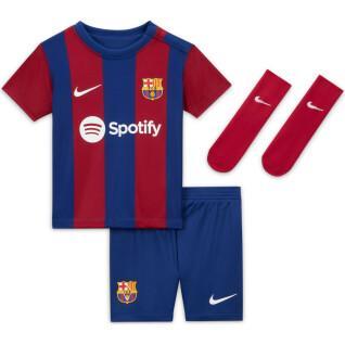 Mini-kit bébé Domicile FC Barcelone 2023/24
