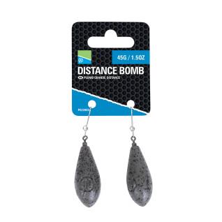 Plomb Preston distance bomb 15g 2x5