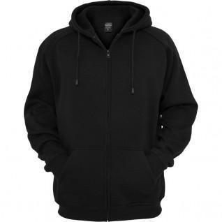 Sweatshirt à capuche grandes tailles Urban Classic zip Basic