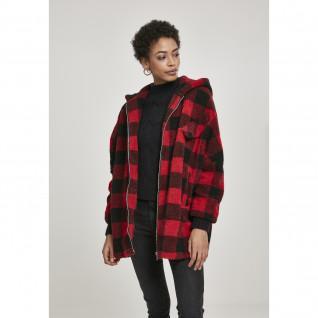 Parka femme Urban Classic hooded check