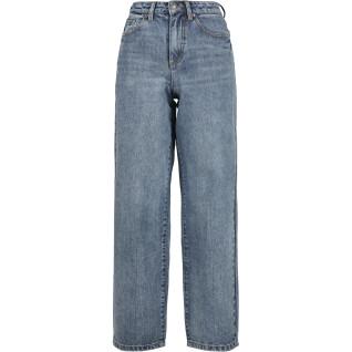 Jeans femme Urban Classics high waist 90 s wide leg
