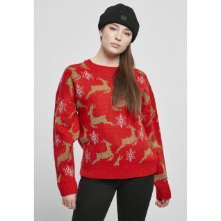 Sweatshirt femme Urban Classics oversized christmaser-grandes tailles