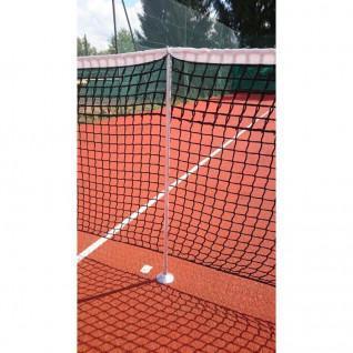 Poteaux de tennis de soutien pour jeu de simple Carrington
