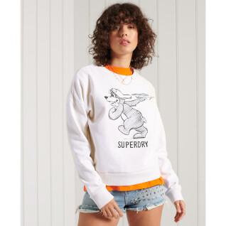 Sweat femme Superdry Military Narrative