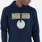 Sweat à capuche New Era avec logo de l'équipe Denver Nuggets