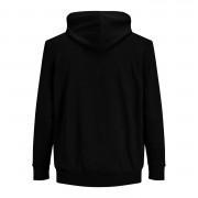 Sweatshirt zippé à capuche grande taille Jack & Jones Basic Noir