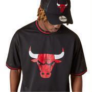 T-shirt à manches courtes Chicago Bulls Mesh Logo