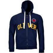 Sweatshirt à capuche authentique logo Oliver Sport