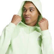 Sweatshirt à capuche entièrement zippée 3 bandes adidas Future Icons
